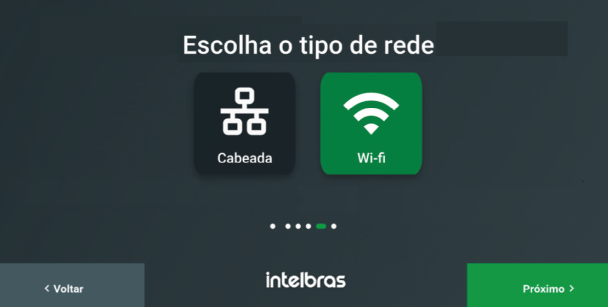seleção rede Wifi